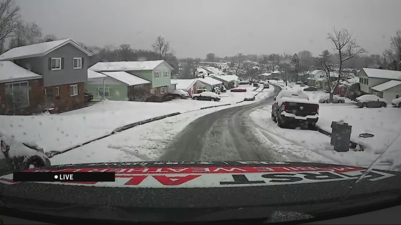 Where's Marty? Taking the Weather Lab on the snowy roads YouTube