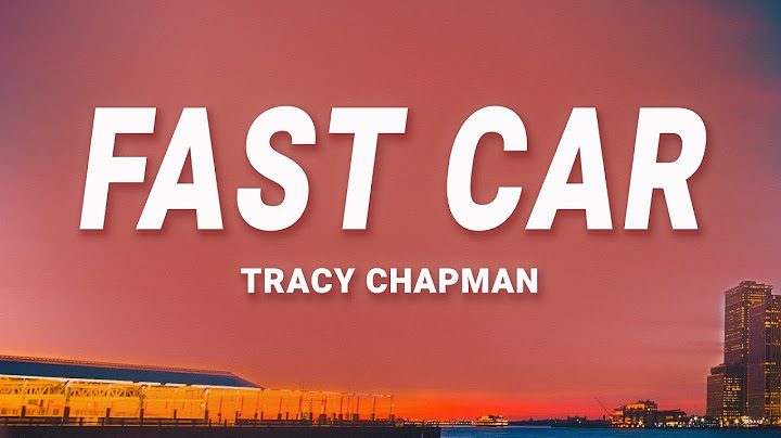 Fast Car Lyric Video version - Lyric Video performance video thumbnail
