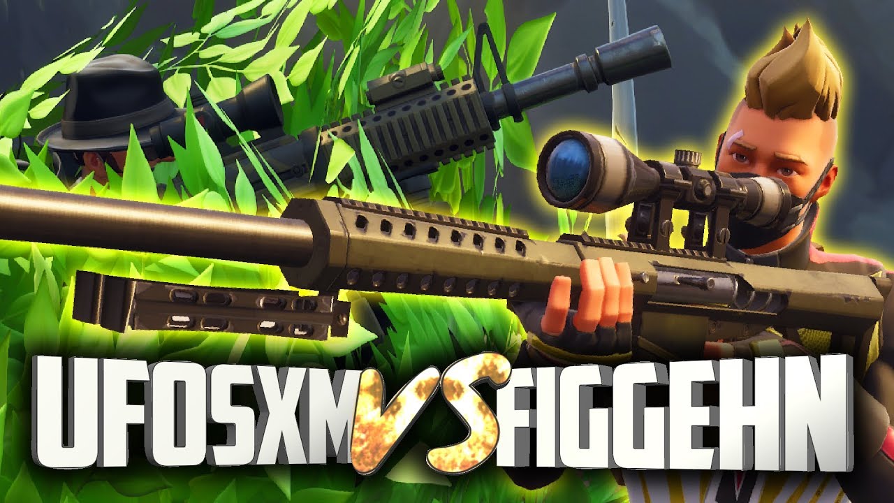 UFOSXM VS FIGGEHN | Fortnite (hemlig buske)