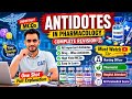 Antidote in pharmacology #nursing #pharmcist #pharmacology #hospital #paramedical 