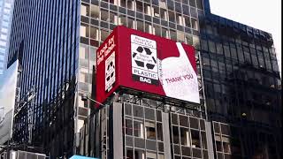 How2Recycle in Times Square