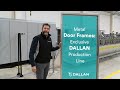 Metal door frames exclusive dallan production line