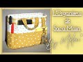 Tuto diy dbutant  coudre facilement l organiseur de sac  main by mlou 