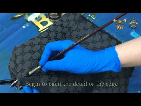 How To Dye A Vinyl Purse