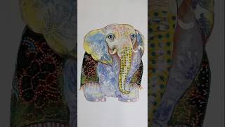 Collage art painting #art #painting