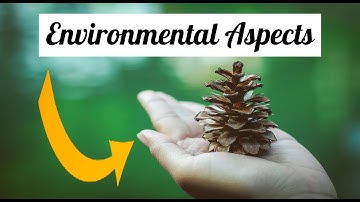 Environmental Aspects | Examples of Environmental Aspects #safetyfirstlife #environmental #hse