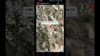 5.8 earthquake lone pine, california 6-24-20