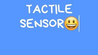 Tactile Sensor #sensor #electronics