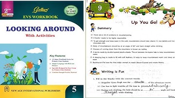 NCERT Class-5 EVS chapter-9/Workbook Up you Go/Solved