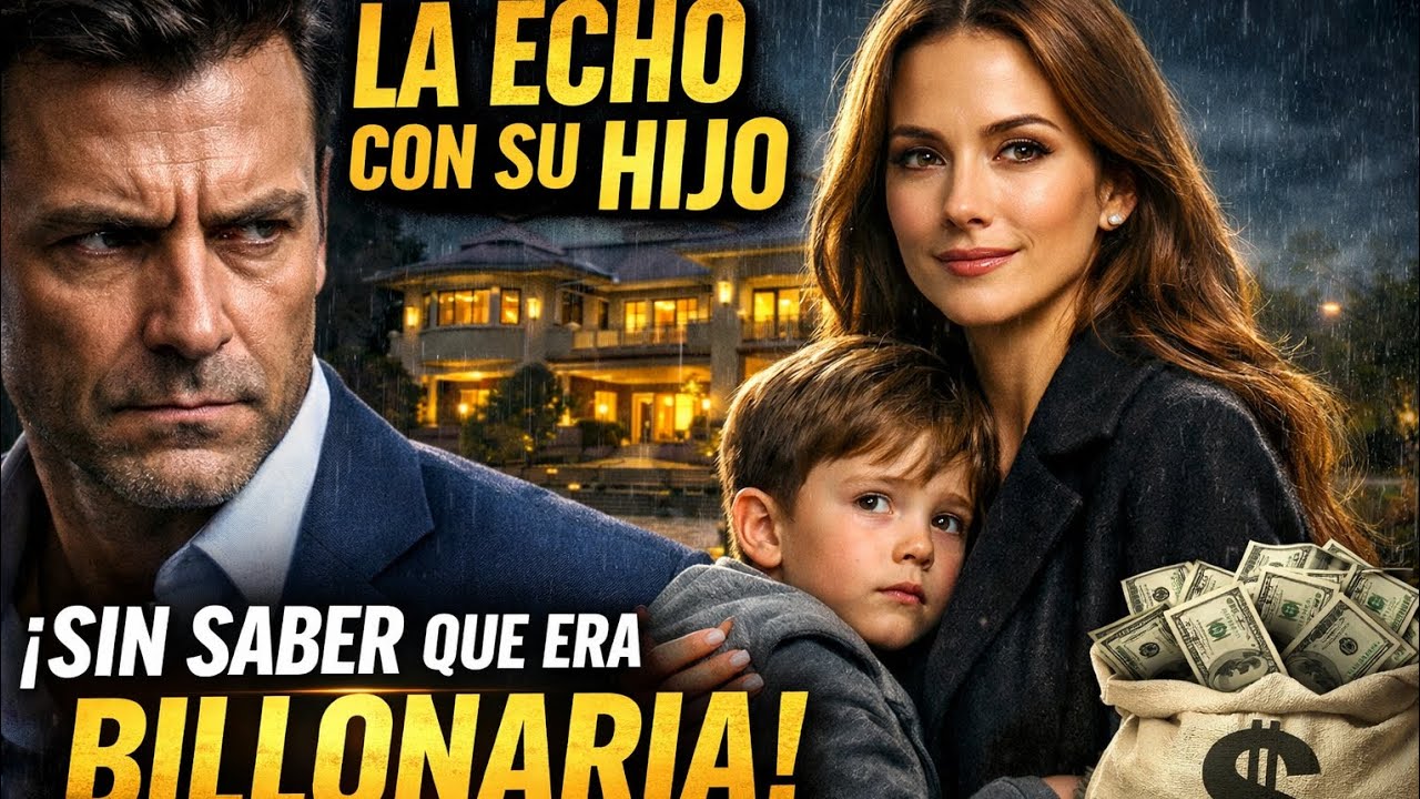 La Echó con Su Hijo… Sin Saber que Era Billonaria | Historia Real de Humillación y Poder