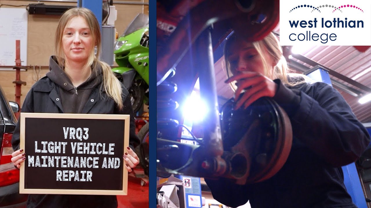 Chloe Young - VRQ3 Light Vehicle Maintenance Repair