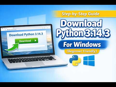 How to download python 3.14.3 for windows