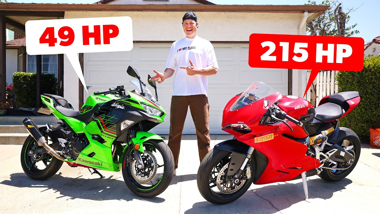 Upgrading my Beginner Ninja with POWER Mods to Challenge Big Bikes - BigTime