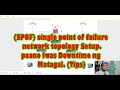 Network Engineer Life | Paano Mabawasn ang Down Time sa single point of failure (SPOF) topology
