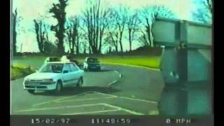 Police Camera Action - Keeping to the same lane