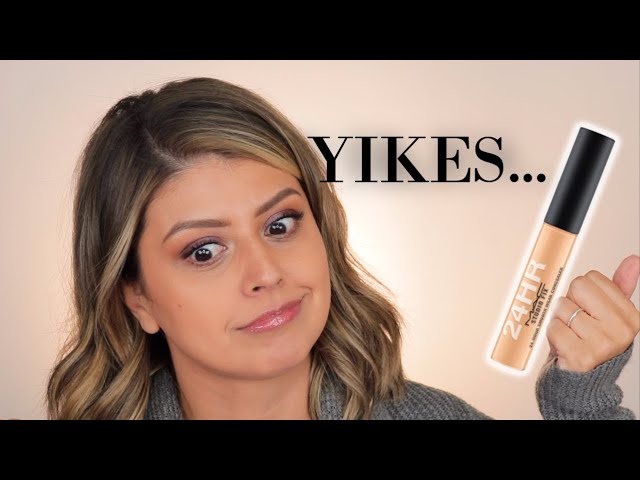 MAC STUDIO FIX 24-HOUR SMOOTH WEAR CONCEALER | REVIEW + FULL DAY WEAR TEST  - YouTube