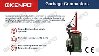 KENPO Marine Garbage Compactors demonstration video #shipsupply #shipchandler #GarbageCompactor