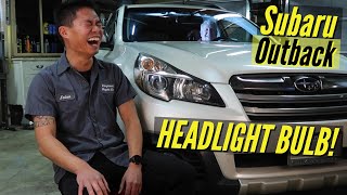 HOW TO: Subaru Outback Headlight Bulb Replacement