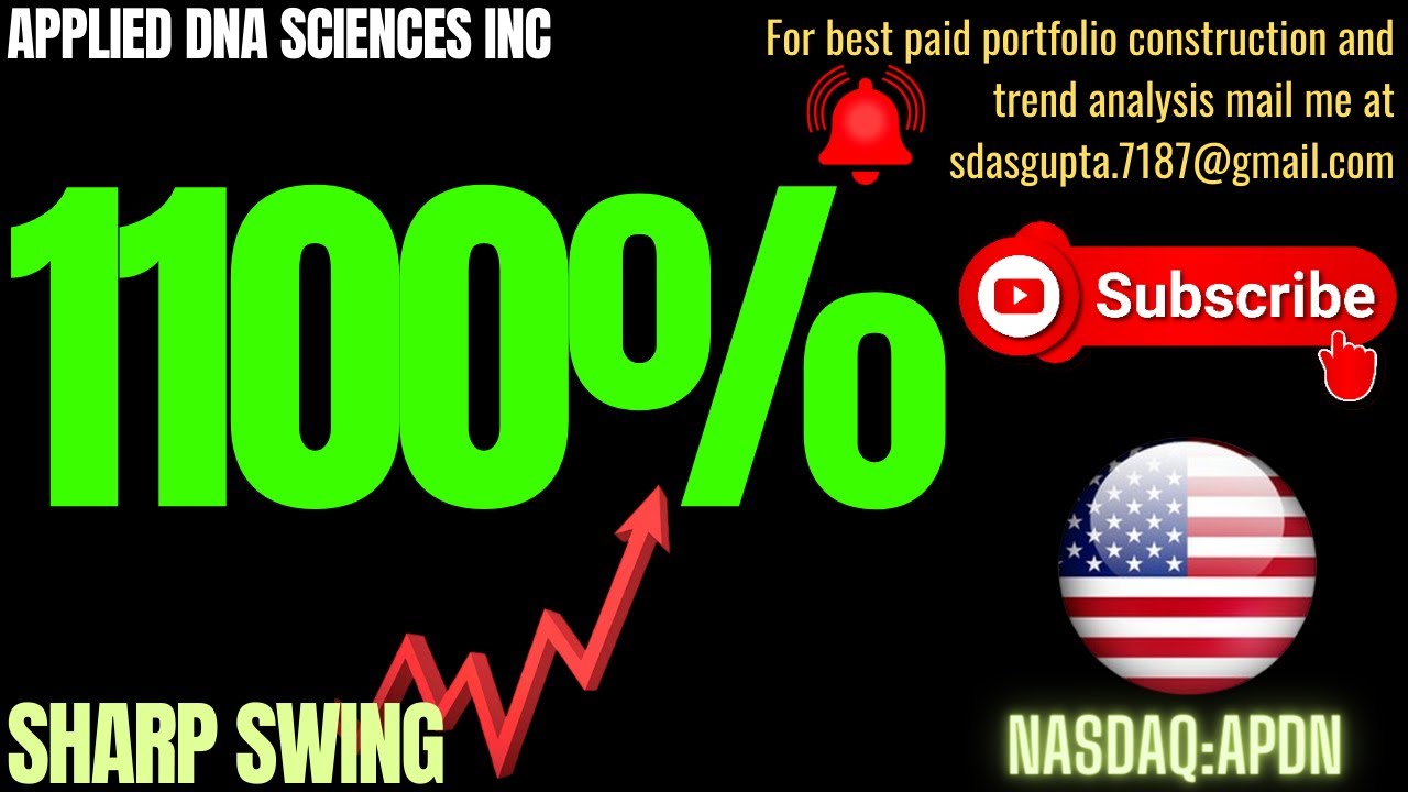 APDN STOCK NEWS | APPLIED DNA SCIENCES SHARP SWING - YouTube