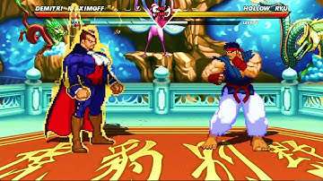 DEMITRI VS HOLLOW RYU | CAPCOM VS SNK MUGEN