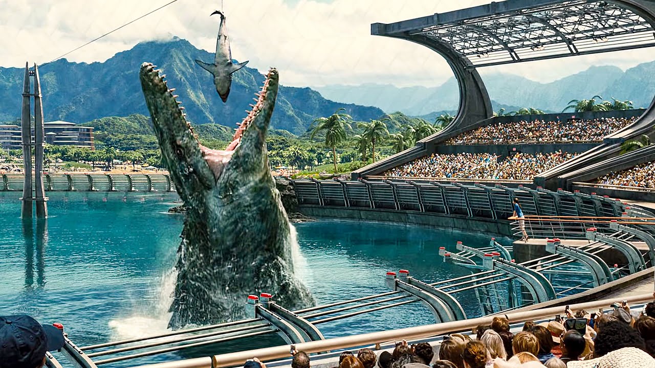 Jurassic World - Best Mosasaurus Moments (2015 - 2022) 