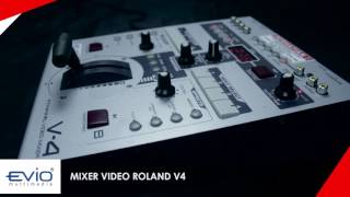 Mixer roland edirol v-4 adalah sebuah video profesional yang memiliki
kemampuan perpindahan gambar dengan banyak pilihan fitur dan transisi.
v-4...