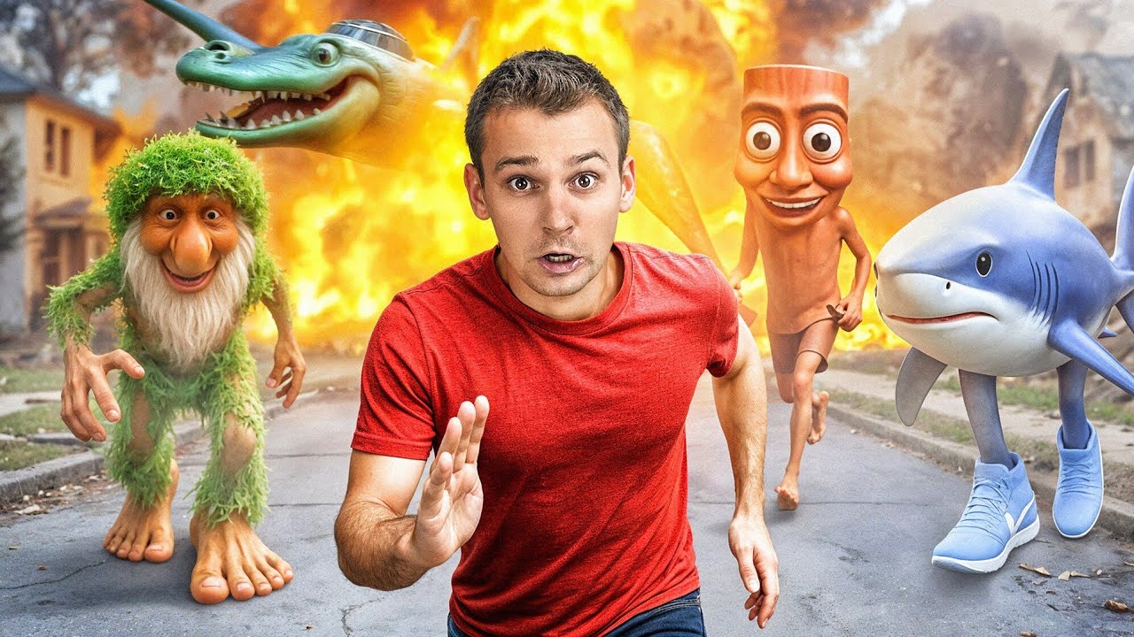 Дрон поймал ИТАЛЬЯНСКИХ МЕМОВ против КУКЛЫ ИЗ ИГРА В КАЛЬМАРА В РЕАЛЬНОЙ ЖИЗНИ!!