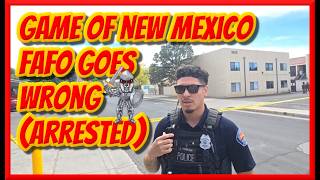 New Mexico Frauditard Played FAFO With The Wrong Cops
