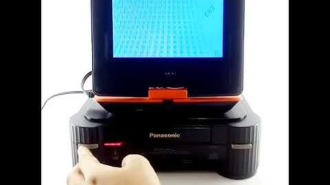 Video Game Vintage Panasonic REAL 3DO Interactive Multiplayer FZ-1 Japan