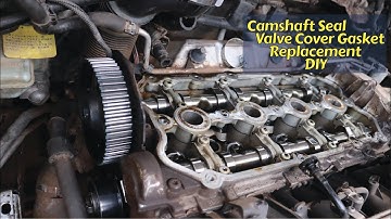 Camshaft Seal & Valve Cover Gasket Replacement DIY || VW MK5 (BWA)