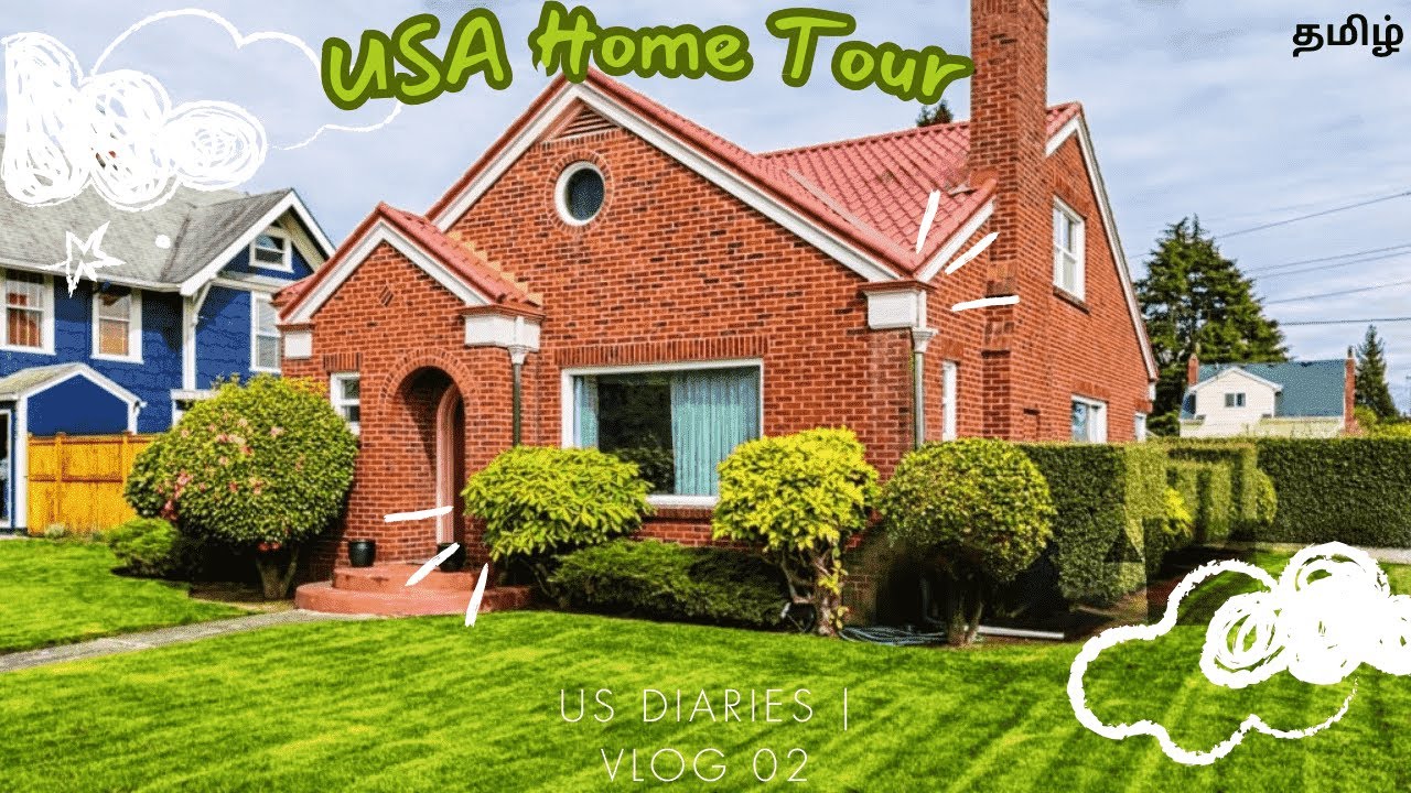 USA Home tour | Home Tour in  Tamil | US Diaries Tamil
