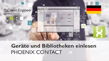 How to import device descriptions and device libraries | Getting started with PLCnext Engineer