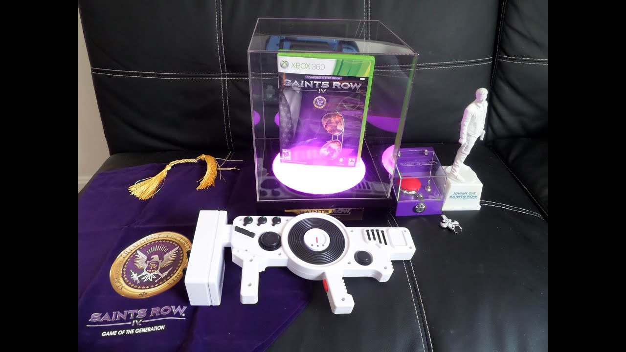 Unboxing Saints Row IV Emperor Zinyak's Game of the Generation