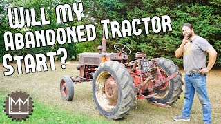 Will my abandoned, broken International B275 Tractor start - and what's wrong with it?