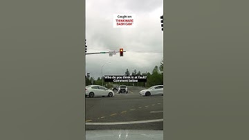 Who do you think is at fault? | Caught on Thinkware Dash Cam