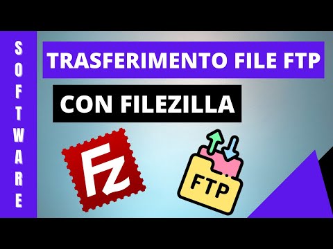 Trasferire file via FTP con FileZilla da locale a spazio web online