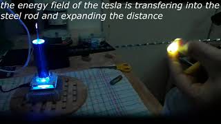 Tesla energy field expansion test
