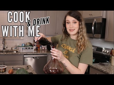 Видео: COOK & DRINK WINE WITH ME *fettuccine alfredo edition*