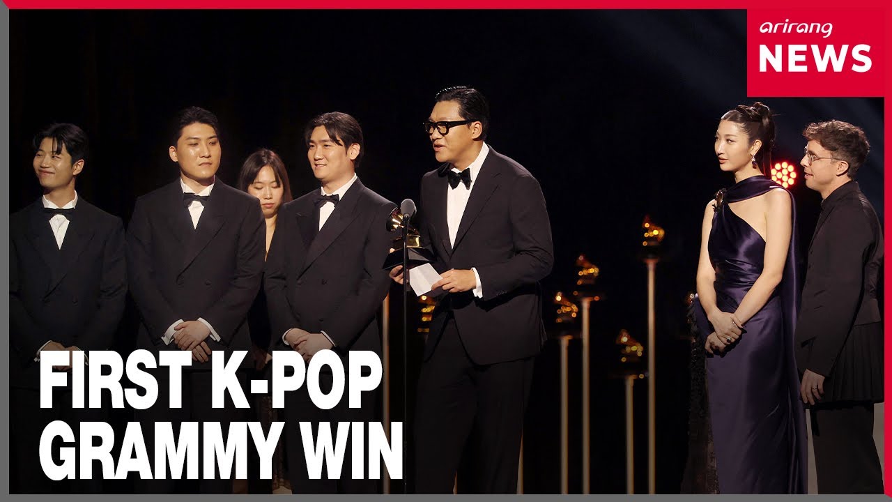 Golden wins K-pop's first-ever Grammy; how far has the genre spread