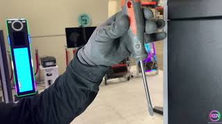How to install a lock on the Lumia, Marquee, M1 & Eco