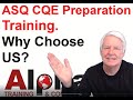 ASQ CQE Preparation Training, Why Choose Alpha? (ASQ CQE online training)