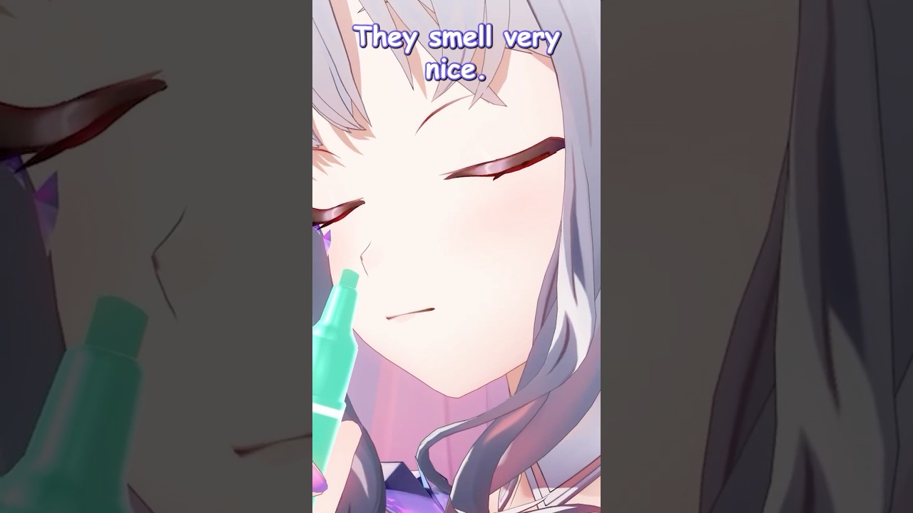 A pebble child sniffed markers, this is what happened to her brain #hololiveenglish #holoen3drepeat