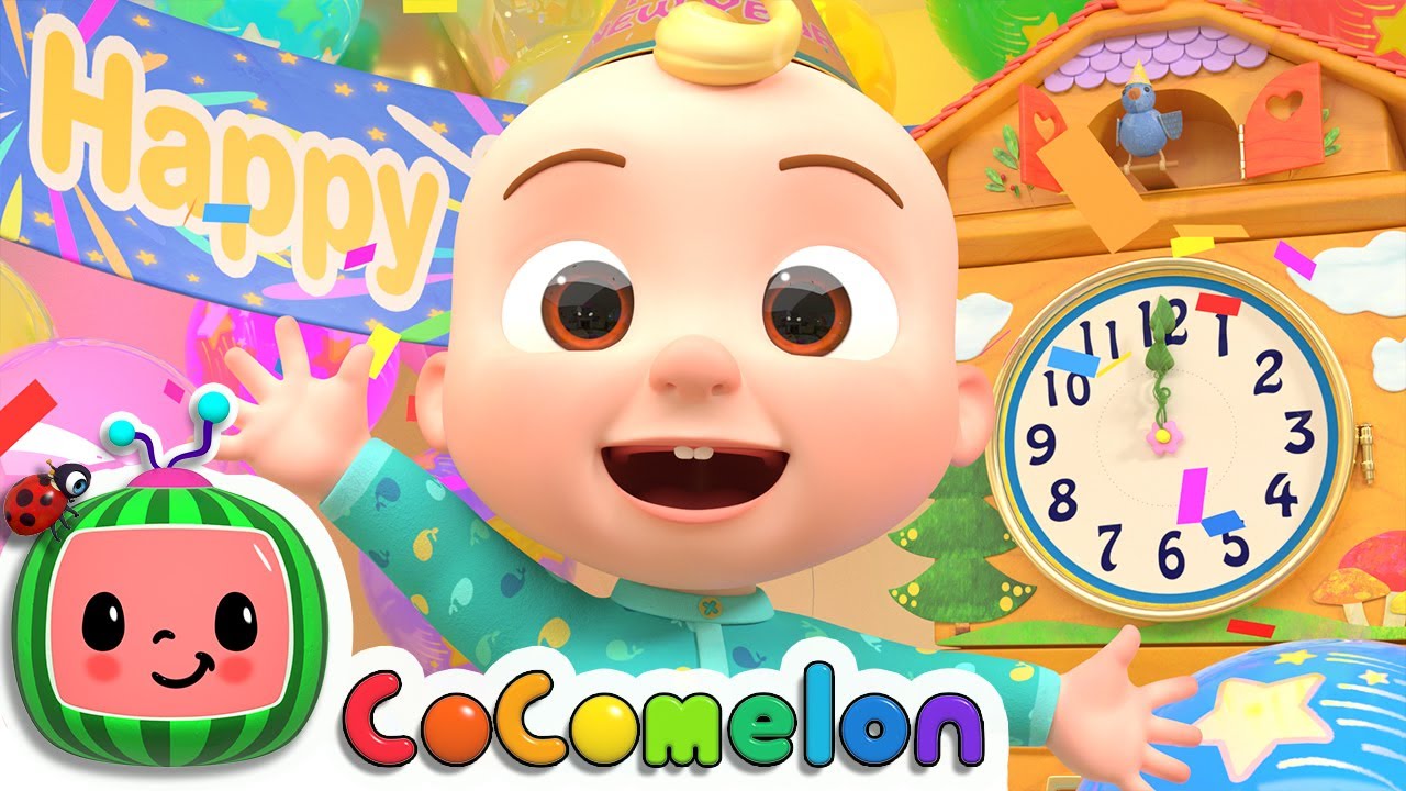 New Year Song Cocomelon Nursery Rhymes Kids Songs Youtube