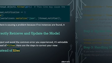 How to Retrieve and Update Django Model Objects in Views