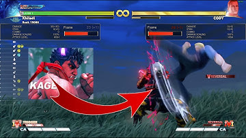 SFV CE Kage V-Skill 1 Parry Option Select