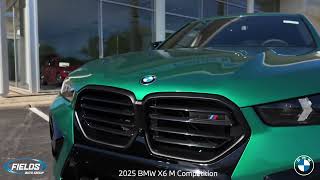 2025 Bmw X6 M Compeion Performance And Precision Fields Bmw