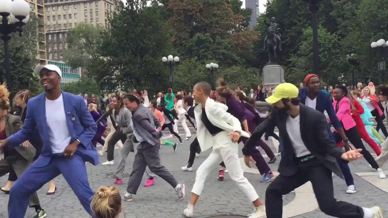 Hillary Clinton Pantsuit Flashmob 