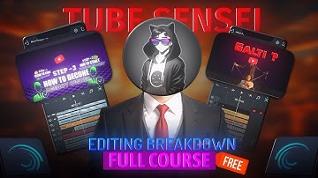 🔥 How to Edit Like @TubeSenseiofficial  – Alight Motion Master Course! 🔥@ExpertizeYt