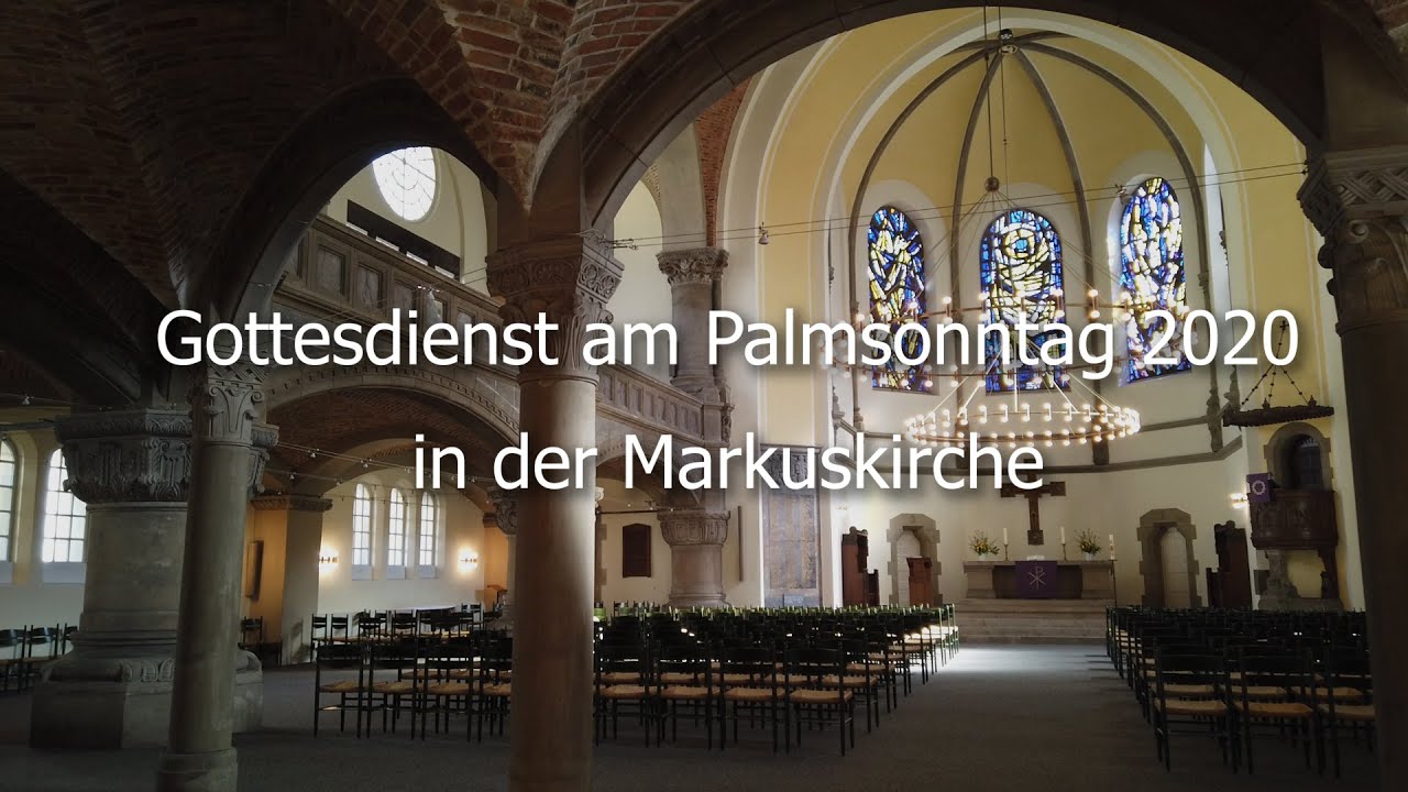 Gottesdienst Palmsonntag 2020 - YouTube