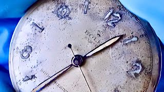 Rare ROLEX Restoration  my 6 year old son designs a new dial for it  1940s ww2 rusty asmr
